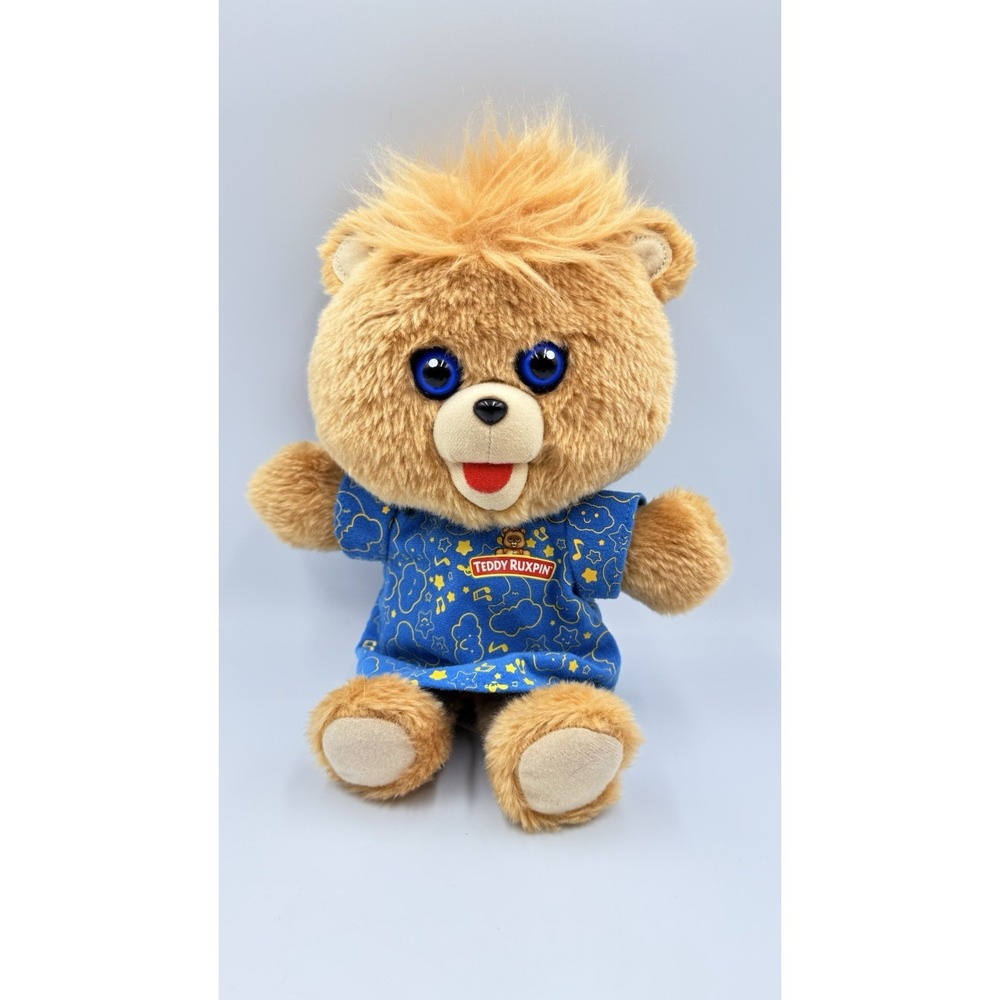 Teddy Ruxpin Bedtime Bear Plush 10 Inch Alchemy II 2018 Works Batteries Included